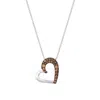 Le Vian Ladies' Chocolate Diamonds Fashion Pendant In 14k Vanilla Gold In Brown
