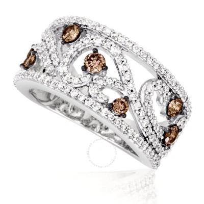 Le Vian Ladies Chocolate Diamonds Fashion Ring In 14k Vanilla Gold In Brown