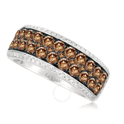 Le Vian Ladies Chocolate Diamonds Fashion Ring In 14k Vanilla Gold In Brown