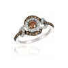 Le Vian Ladies Chocolate Diamonds Fashion Ring In 14k Vanilla Gold In Brown