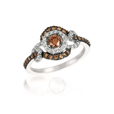 Le Vian Ladies Chocolate Diamonds Fashion Ring In 14k Vanilla Gold In Brown