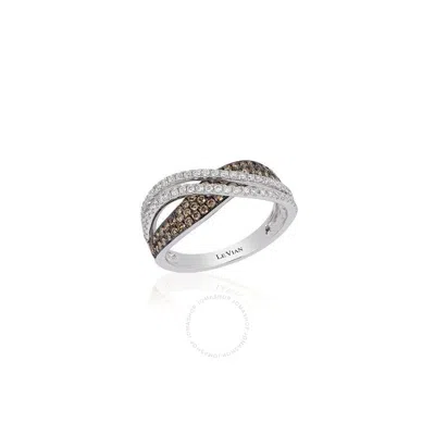 Le Vian Ladies Chocolate Diamonds Fashion Ring In 14k Vanilla Gold In Brown