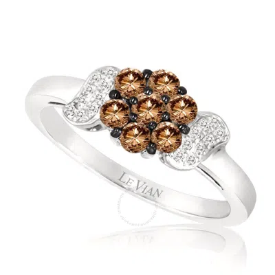 Le Vian Ladies Chocolate Diamonds Fashion Ring In 14k Vanilla Gold In Brown
