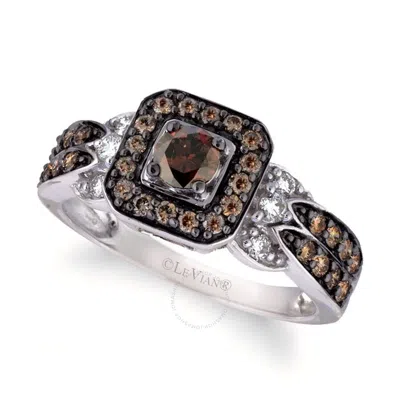 Le Vian Ladies Chocolate Diamonds Fashion Ring In 14k Vanilla Gold In Brown