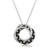 Le Vian Ladies Chocolate Diamonds Necklaces Set In 14k Strawberry Gold In White