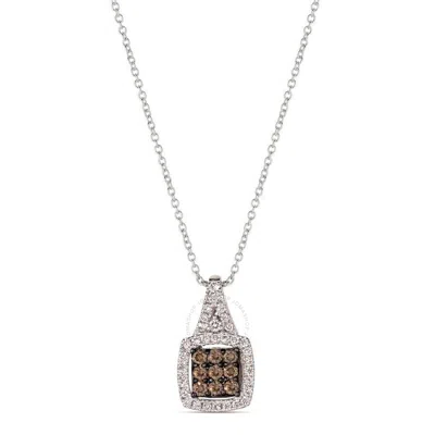 Le Vian Ladies Chocolate Diamonds Necklaces Set In 14k Vanilla Gold In Metallic