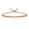 Le Vian Chocolatier 14k Strawberry Gold 0.49 Ct. Tw. Diamond Bracelet In Pink/rose Gold Tone/gold Tone