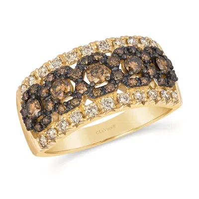 Le Vian Ladies Chocolate Diamonds Rings Set In 14k Honey Gold Tsvt 27 In ["yellow"]