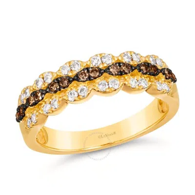 Le Vian Ladies Chocolate Diamonds Rings Set In 14k Honey Gold In Yellow