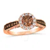 Le Vian 14k 0.50 Ct. Tw. Diamond Eternity Ring In Pink/rose Gold Tone/gold Tone