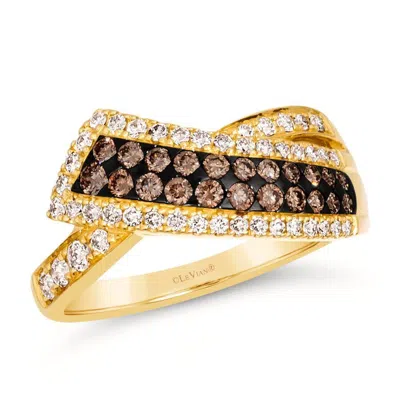 Le Vian Ladies Chocolate Gladiator Rings Set In 14k Honey Gold