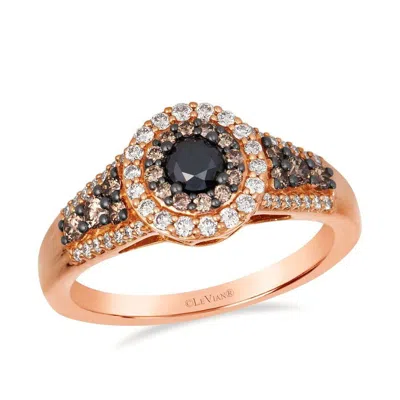 Le Vian Ladies Chocolate Layer Cake Rings Set In 14k Strawberry Gold Trkn 37 In ["pink","rose Gold Tone","gold Tone"]