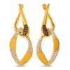 Le Vian Lonks Of Love 14k 2.17 Ct. Tw. Diamond Drop Earrings In Yellow
