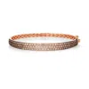 Le Vian Ladies Chocolate Ombre Bracelets Set In 14k Strawberry Gold In Gold