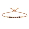 Le Vian Ladies Chocolate Quartz Bracelets Set In 14k Strawberry Gold In Gold
