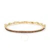 Le Vian Chocolate Diamonds 14k 1.00 Ct. Tw. Diamond Line Bracelet In Yellow