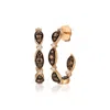 Le Vian Ladies Chocolatier Earrings Set In 14k Strawberry Gold In Pink/rose Gold Tone/gold Tone