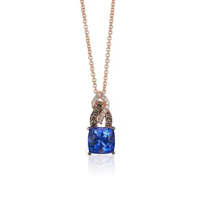 Le Vian Ladies Chocolatier Necklaces Set In 14k Strawberry Gold In Pink/rose Gold Tone/gold Tone