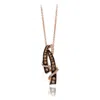 Le Vian Ladies Chocolatier Necklaces Set In 14k Strawberry Gold In Pink/rose Gold Tone/gold Tone