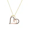 Le Vian Ladies Chocolatier Necklaces Set In 14k Tri Color Gold