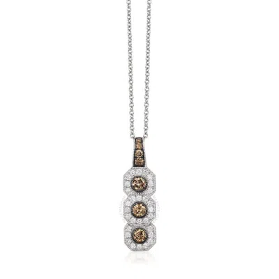 Le Vian Ladies Chocolatier Necklaces Set In 14k Vanilla Gold In White