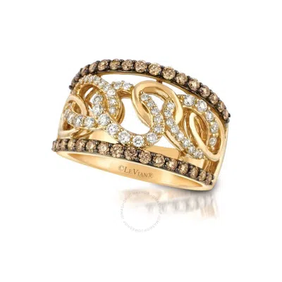 Le Vian Ladies Chocolatier Rings Set In 14k Honey Gold In Yellow