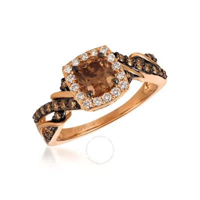 Le Vian Ladies Chocolatier Rings Set In 14k Strawberry Gold In Pink/rose Gold Tone/gold Tone