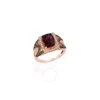 Le Vian Ladies Chocolatier Rings Set In 14k Strawberry Gold In Pink/rose Gold Tone/gold Tone