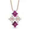 Le Vian ® Passion Ruby™ 14k Rose Gold 0.56 Ct. Tw. Diamond & Ruby Pendant In Pink/rose Gold Tone/gold Tone