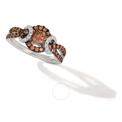 Le Vian Ladies Chocolatier Rings Set In 14k Vanilla Gold In Metallic
