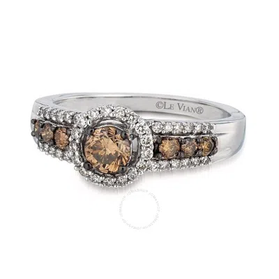 Le Vian Ladies Chocolatier Rings Set In 14k Vanilla Gold In Metallic