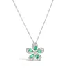 Le Vian Ladies Costa Smeralda Emeralds Necklaces Set In 14k Vanilla Gold In Green