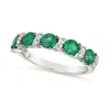 Le Vian Ladies Costa Smeralda Emeralds Rings Set In 14k Vanilla Gold In Metallic