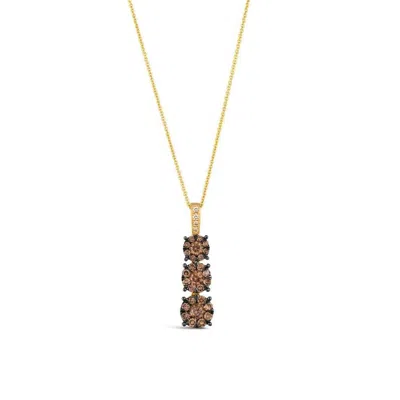 Le Vian Ladies Crembrule Necklaces Set In 14k Honey Gold In Yellow