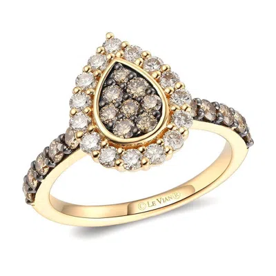 Le Vian Ladies Cremebrule Rings Set In 14k Honey Gold