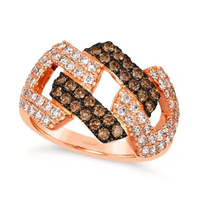 Le Vian Ladies Cremebrule Rings Set In 14k Strawberry Gold