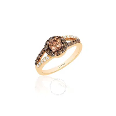 Le Vian Ladies Euphoria Chocolate Rings Set In 14k Honey Gold In Yellow