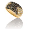 Le Vian Ladies Euphoria Chocolate Rings Set In 14k Honey Gold In Yellow