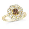 Le Vian Ladies Euphoria Chocolate Rings Set In 14k Honey Gold In Yellow