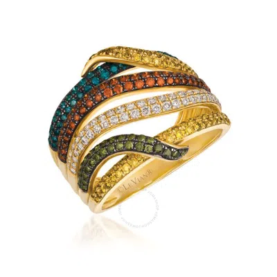 Le Vian Ladies Exotics Fashion Ring In 14k Honey Gold In Yellow/gold Tone