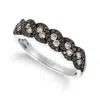 Le Vian Ladies Exotics Fashion Ring In 14k Vanilla Gold In Black