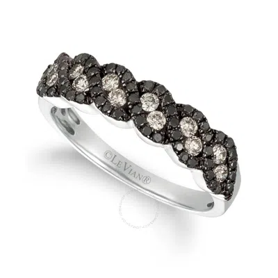 Le Vian Ladies Exotics Fashion Ring In 14k Vanilla Gold In Black