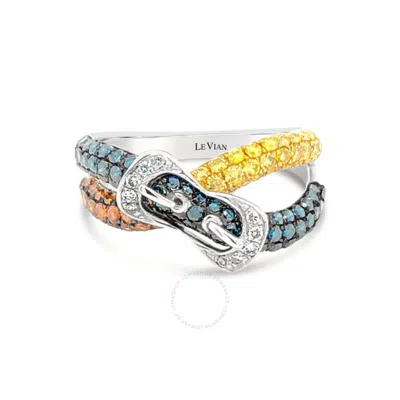 Le Vian Ladies Exotics Fashion Ring In 14k Vanilla Gold In Gold Tone