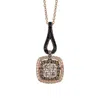 Le Vian Ladies Exotics Necklaces Set In 14k Strawberry Gold In Pink/rose Gold Tone/gold Tone