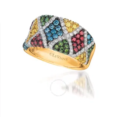 Le Vian Ladies Exotics Rings Set In 14k Honey Gold In Yellow