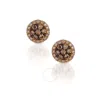 Le Vian Ladies Flower Earrings Set In 14k Honey Gold In Yellow