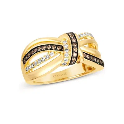 Le Vian Ladies Gladiator Knot Rings Set In 14k Honey Gold