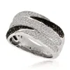 Le Vian Ladies Gladiator Rings Set In 14k Vanilla Gold In White