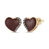 Le Vian Ladies Godiva X  Earrings In 14k Honey Gold In Brown