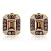 Le Vian Ladies Grand Sample Sale Earrings In 14k Strawberry Gold In Pink/rose Gold Tone/gold Tone